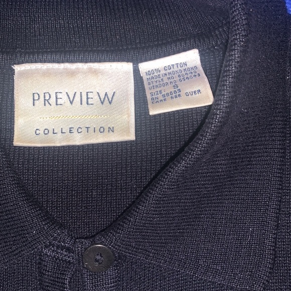 Navy Blue Preview Collection Sweater - Picture 4 of 5